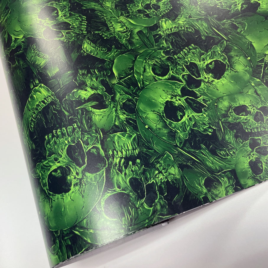 다양한 새로운 그래피티 해골 스티커밤 비닐 랩 필름 롤 - Air Bubble Wrap Roll Packaging 리뷰 및 가격