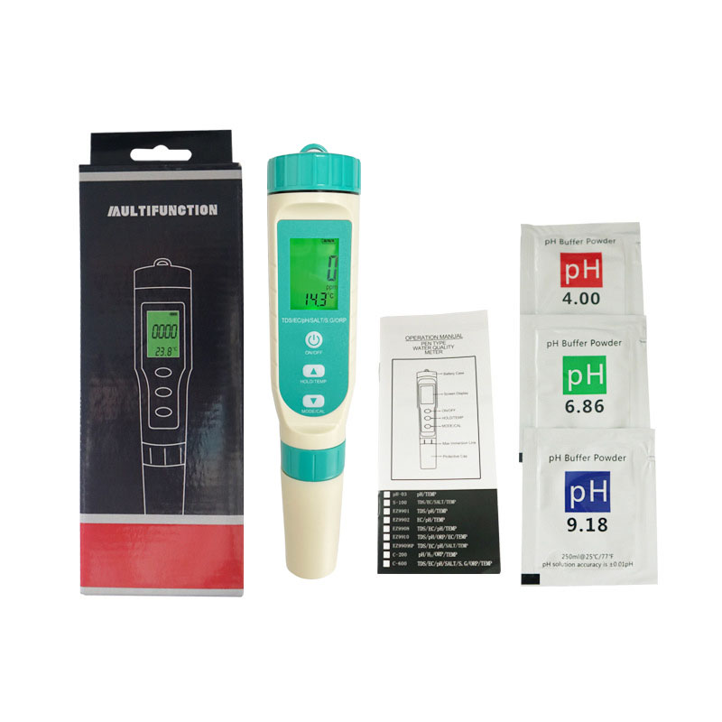 2023년 최신형 7 in 1 PH / TDS / EC - Ph Meter Digital Water Tester 리뷰 및 가격