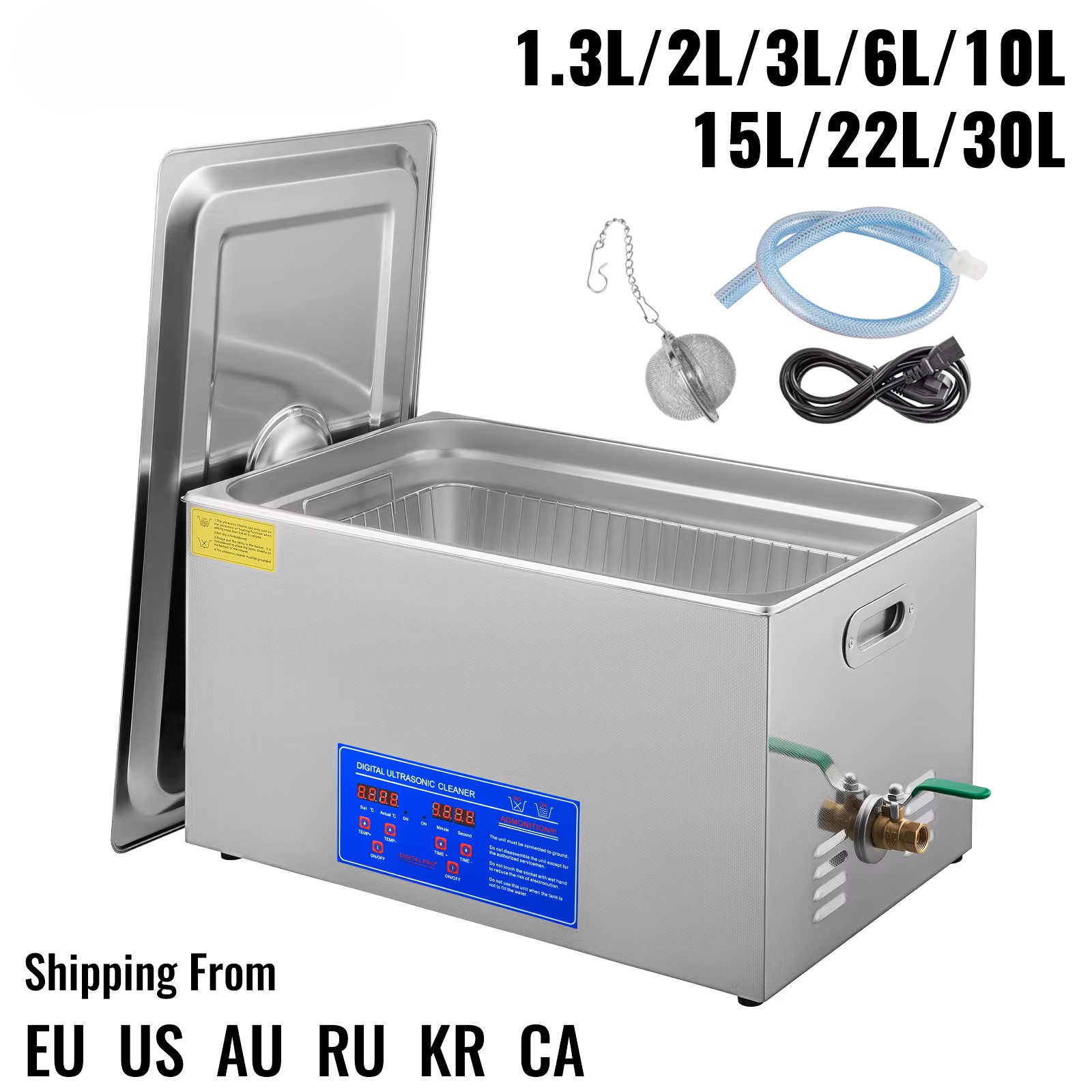 SucceBuy 1.3L 2L 3L 6L 10L 15L - Ultrasonic Cleaner 30L Industrial 리뷰 및 가격