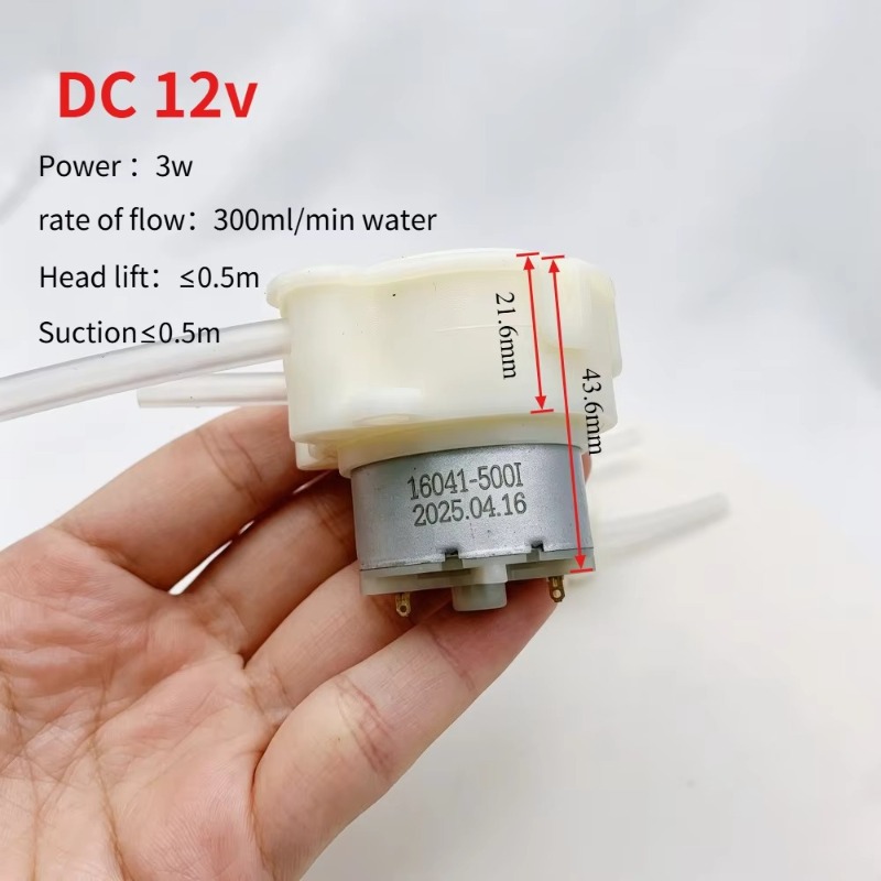소형 미니 500 기어드 모터를 장착한 DC 12V 마 - Mini Peristaltic Pump 12V 리뷰 및 가격