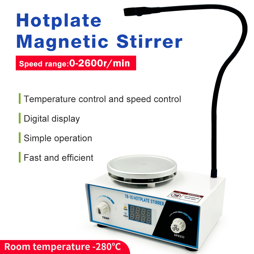 2L 가열식 자기 교반기 EU 플러그 0-2600RPM - Lab Magnetic Stirrer Hot Plate 리뷰 및 가격